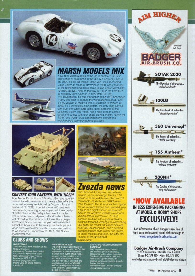 Tamiya Model Magazine 166 (2009-08)